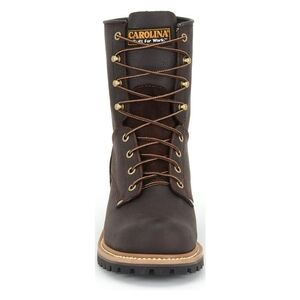 Carolina Men's Brown Work Boot - Rugged Lace-Up Safety Boot